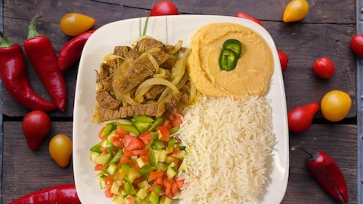 Beef Shawarma Plate