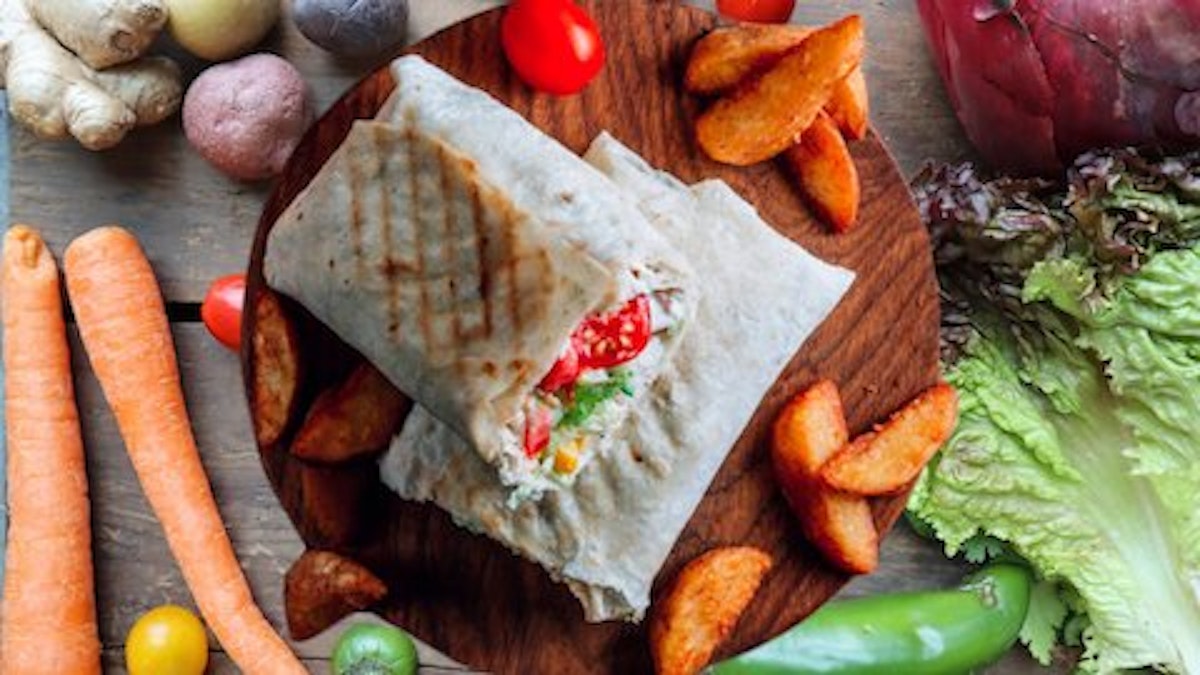 Lamb Gyro Wrap